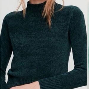 Wilfred Dark Teal Turtleneck Sweater